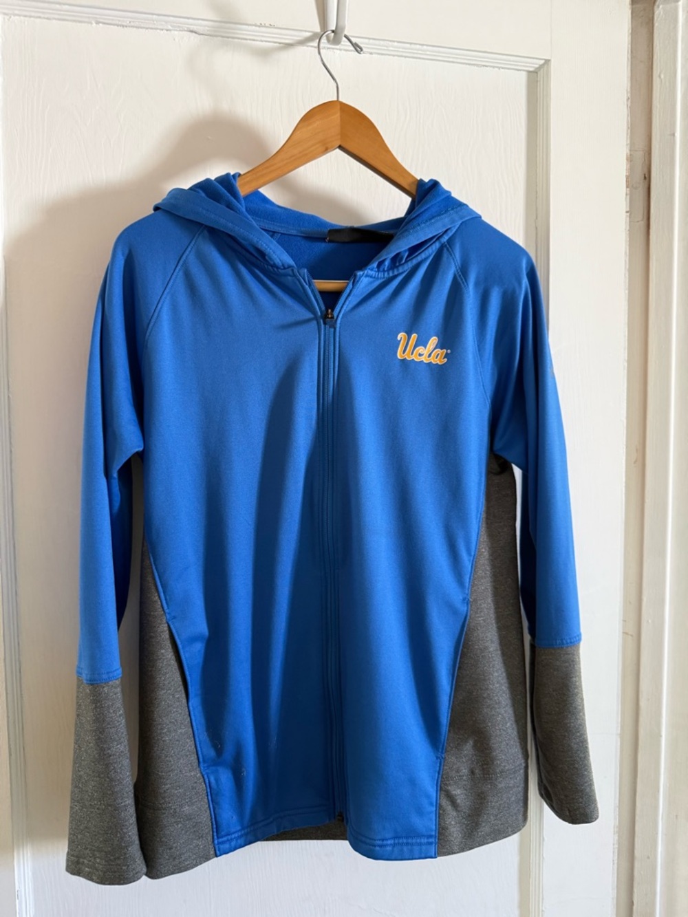 Under Armour Blue and Gray Women’s UCLA Performance Hoodie Jacket